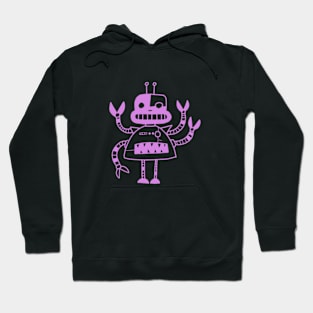 Pink Robot Hoodie